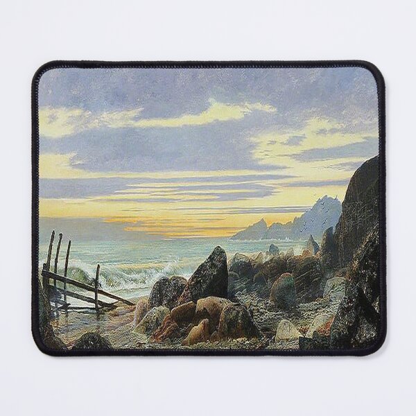 Item preview, John Atkinson Grimshaw - The Ironbound Shore designed and sold by tomorrowsart.