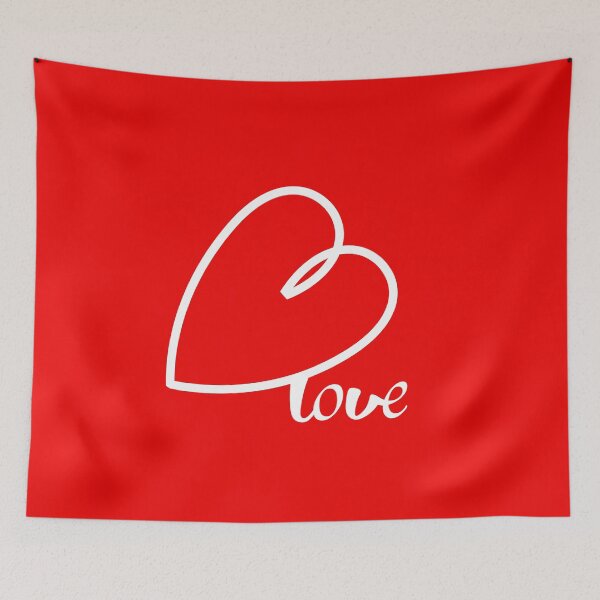 Item preview, Love with a big heart Happy Valentine's Day for Lovers designed and sold by rezze.