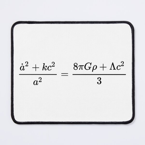 Item preview, first friedmann equation, cosmology and physics designed and sold by NoetherSym.