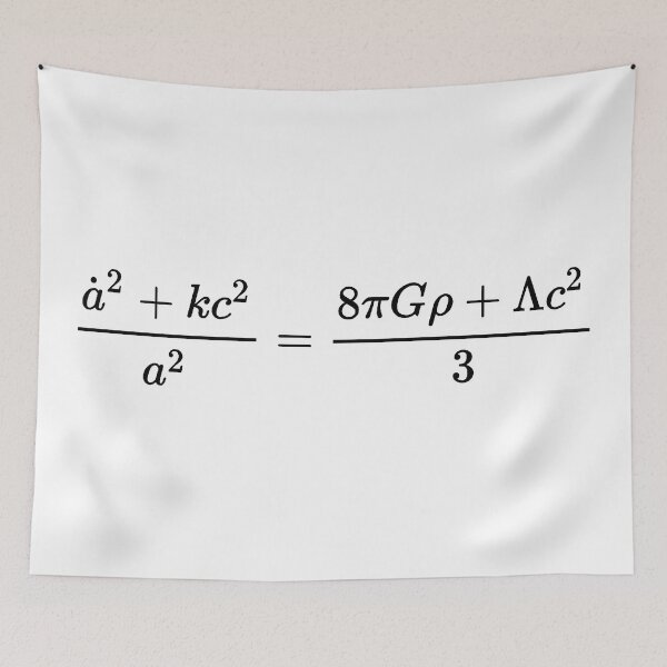 Item preview, first friedmann equation, cosmology and physics designed and sold by NoetherSym.