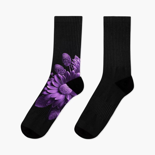Item preview, Purple Metallic flowers designed and sold by Simone Davino.