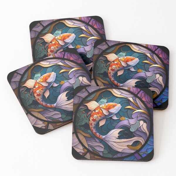 Item preview, Under Glass: A Koi's Journey designed and sold by Glassmaster.
