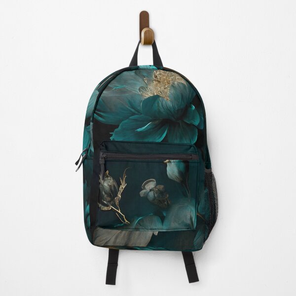 Item preview, Teal-Tinted Floral Fantasy - A Darkly Dreamlike Scene designed and sold by Digital-Dreamer.