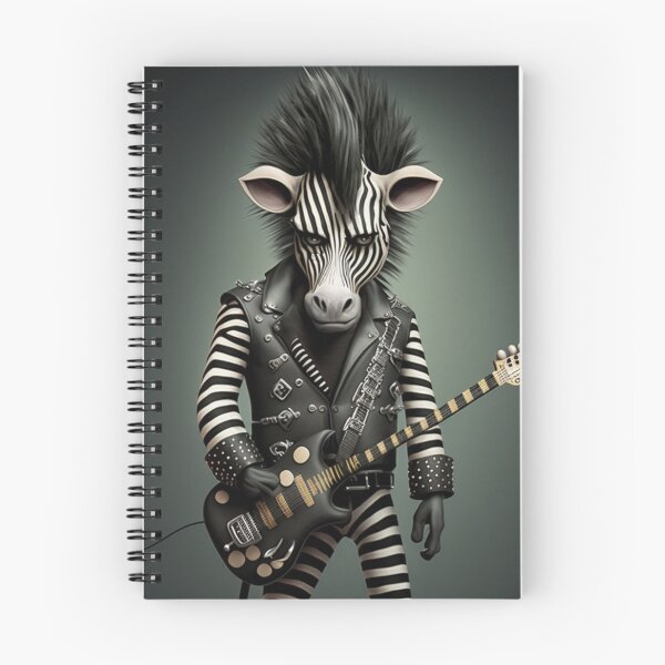 Item preview, Zebra Rockera: the must-have for all rock lovers designed and sold by BeerBot.