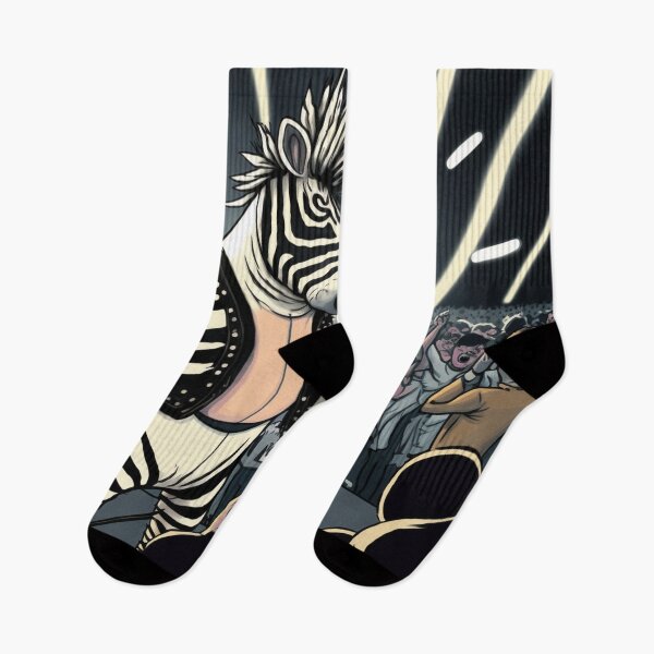 Item preview, Zebra Rockera: the must-have for all rock lovers designed and sold by BeerBot.