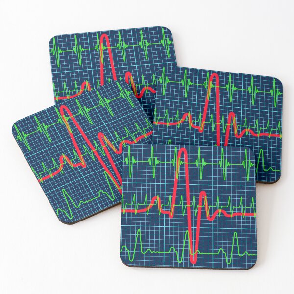 Item preview, Cardiogram charts pattern designed and sold by AlexanderZam.