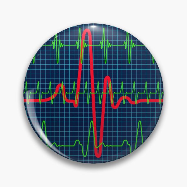 Item preview, Cardiogram charts pattern designed and sold by AlexanderZam.