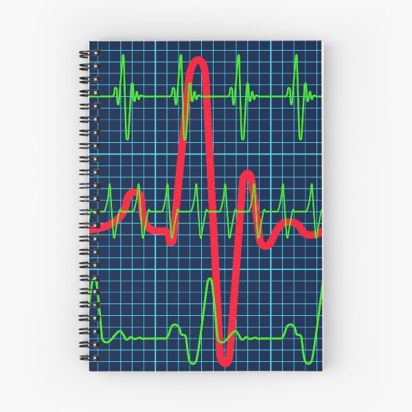 Item preview, Cardiogram charts pattern designed and sold by AlexanderZam.