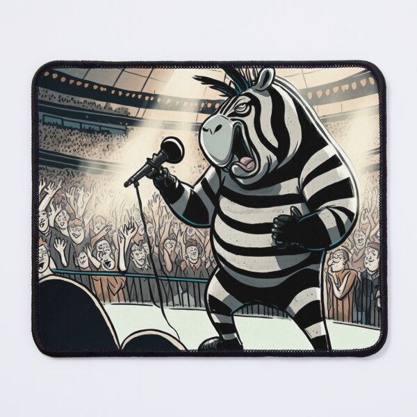 Item preview, Zebra Rockera: the must-have for all rock lovers designed and sold by BeerBot.