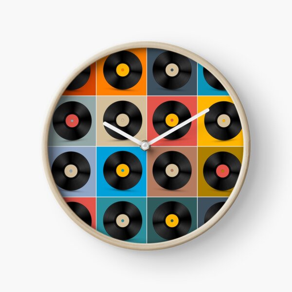 Disque vinyle Horloge