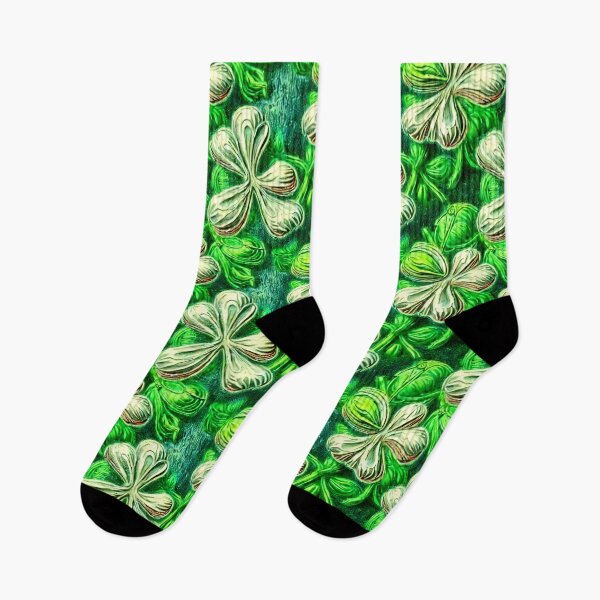 Item preview, Shamrock Pattern - Astonished Cat Company - Great St Patrick's Day Gift designed and sold by AstonishedCatCo.