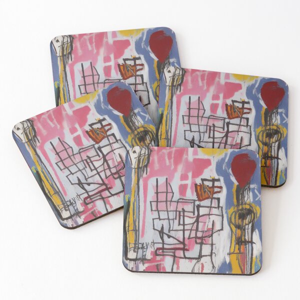 Item preview, Love Graffiti: A Fusion of Hearts and Neo-Expressionism Street Art designed and sold by ArtazaBazaar.