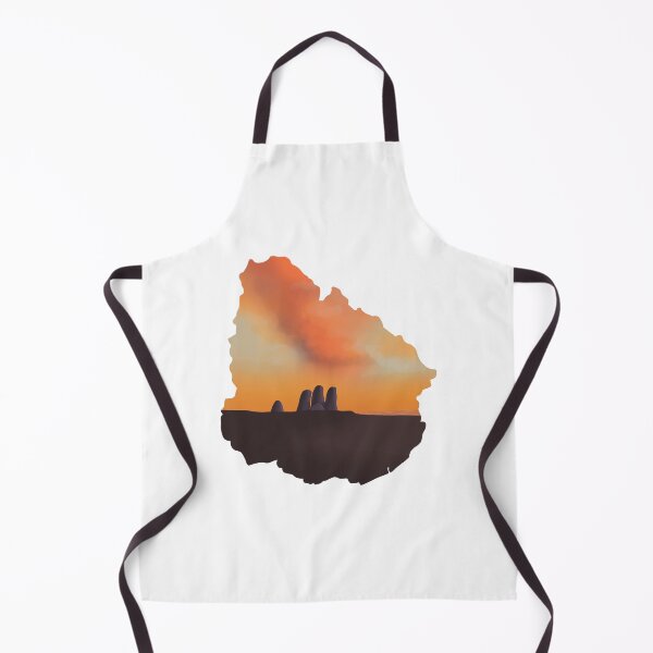 Item preview, Uruguay map and landscape designed and sold by landscapeworlds.