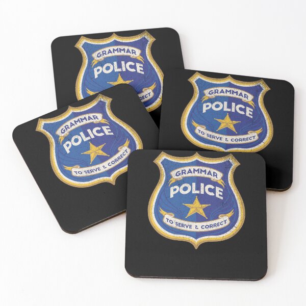 Item preview, Grammar Police Funny Writing Pun designed and sold by WhistlingSnail.