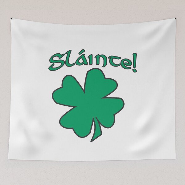 Item preview, Slainte! Irish Gaelic Cheers Shamrock T-Shirt designed and sold by deedee347.