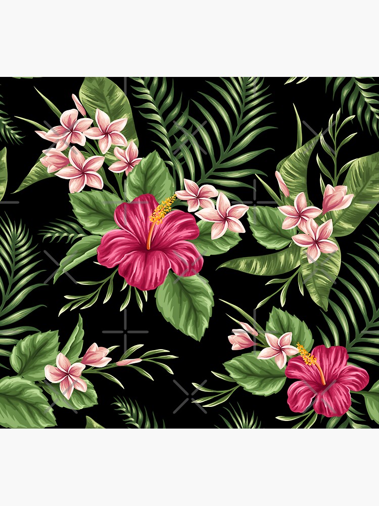 Tropical Flowers by Gypsykiss