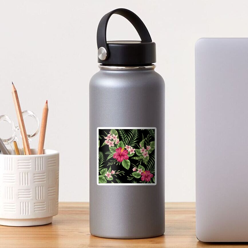 Tropical Flowers Sticker