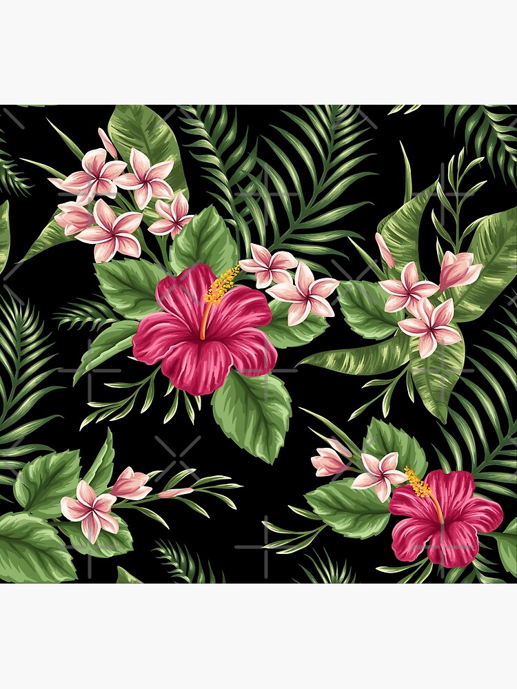Tropical Flowers by Gypsykiss