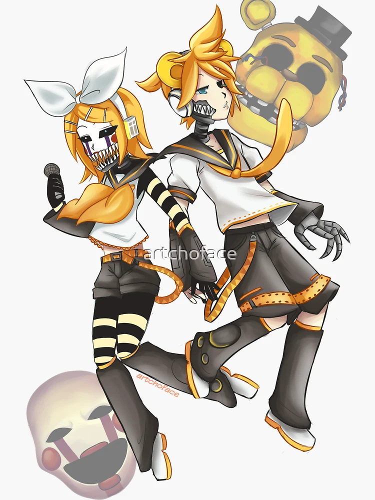 Margarine Luka is Mangle from Five Nights at Freddy's Art Print