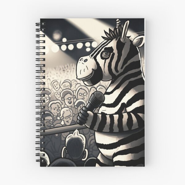 Item preview, Zebra Rockera: the must-have for all rock lovers designed and sold by BeerBot.