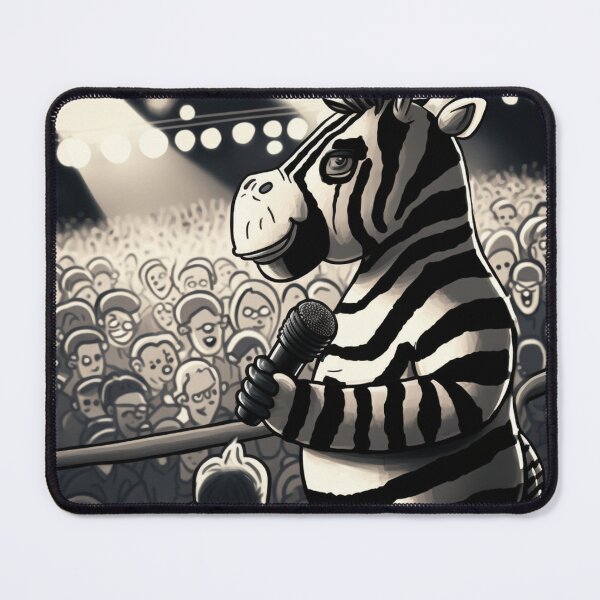 Item preview, Zebra Rockera: the must-have for all rock lovers designed and sold by BeerBot.