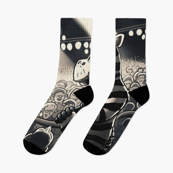 Item preview, Zebra Rockera: the must-have for all rock lovers designed and sold by BeerBot.