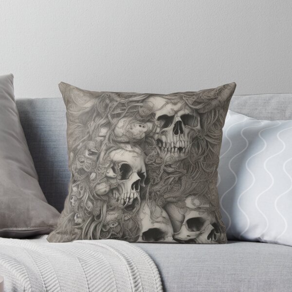Item preview, Macabre Skulls designed and sold by SinisterScribs.
