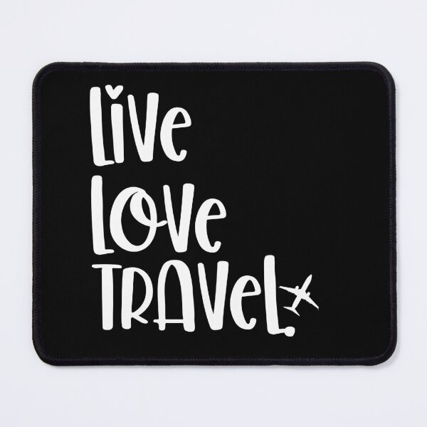 Item preview, Live Love Travel Vacation designed and sold by WiseNomad.
