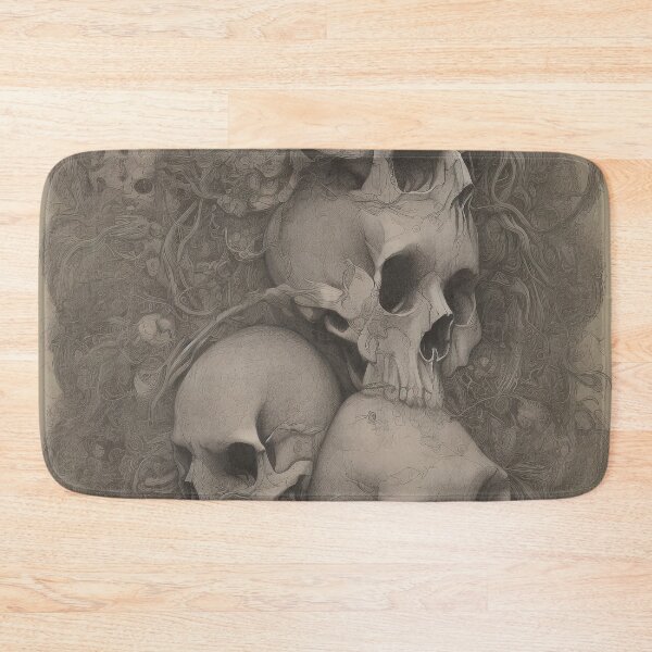 Item preview, Macabre Skulls designed and sold by SinisterScribs.