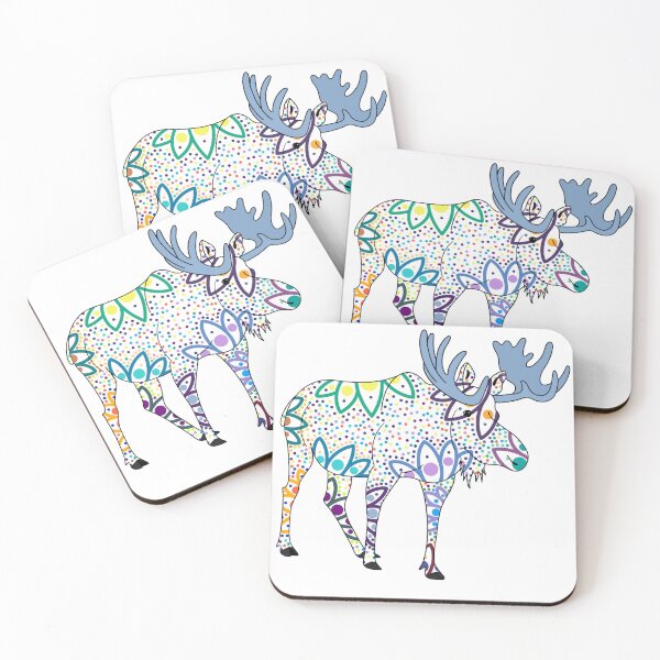 Item preview, Moose with Design designed and sold by Leah Haas.