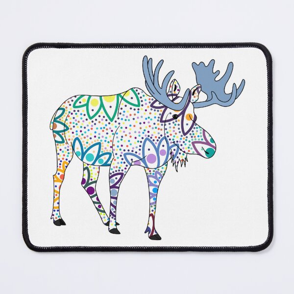 Item preview, Moose with Design designed and sold by Leah Haas.