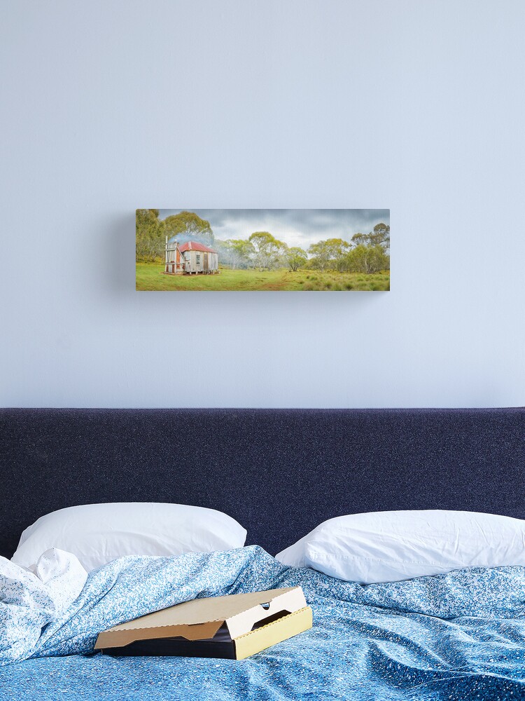 Thumbnail 2 of 3, Canvas Print, Witzes Hut, Kosciuszko, New South Wales, Australia designed and sold by Chockstone.