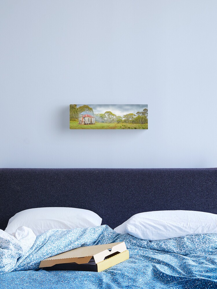 Thumbnail 2 of 3, Canvas Print, Witzes Hut, Kosciuszko, New South Wales, Australia designed and sold by Chockstone.