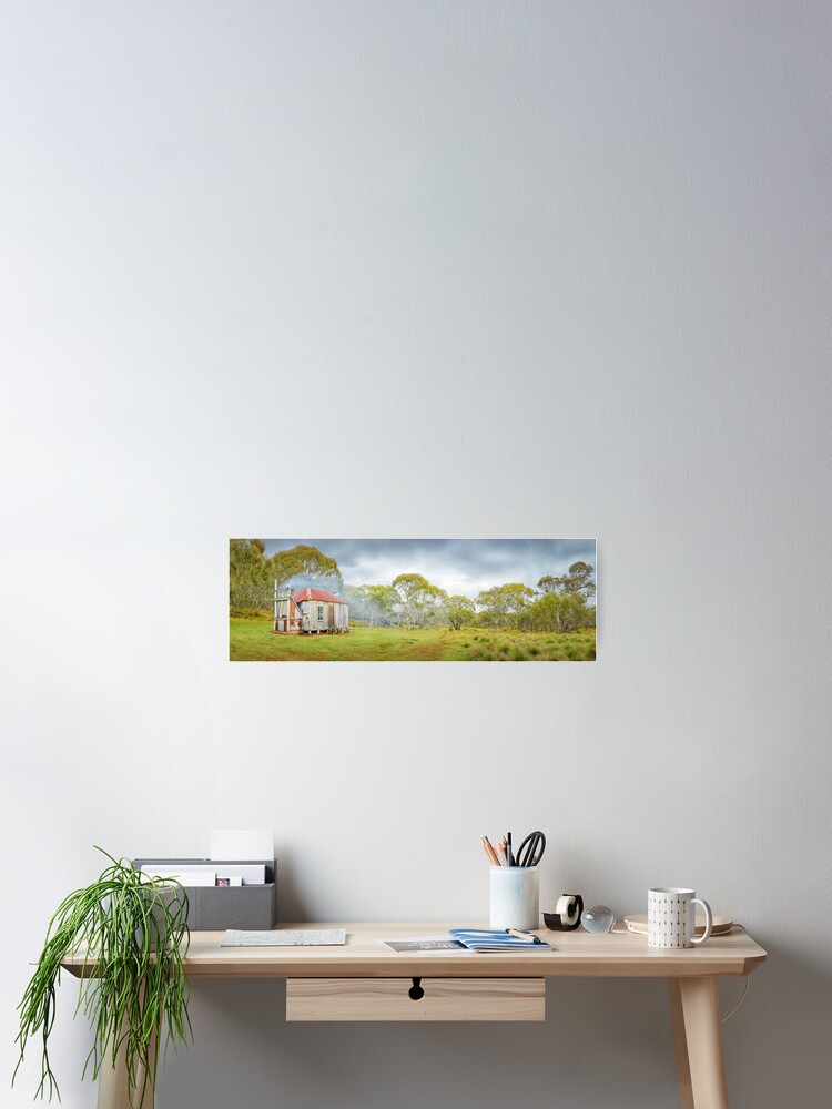 Thumbnail 2 of 3, Poster, Witzes Hut, Kosciuszko, New South Wales, Australia designed and sold by Chockstone.