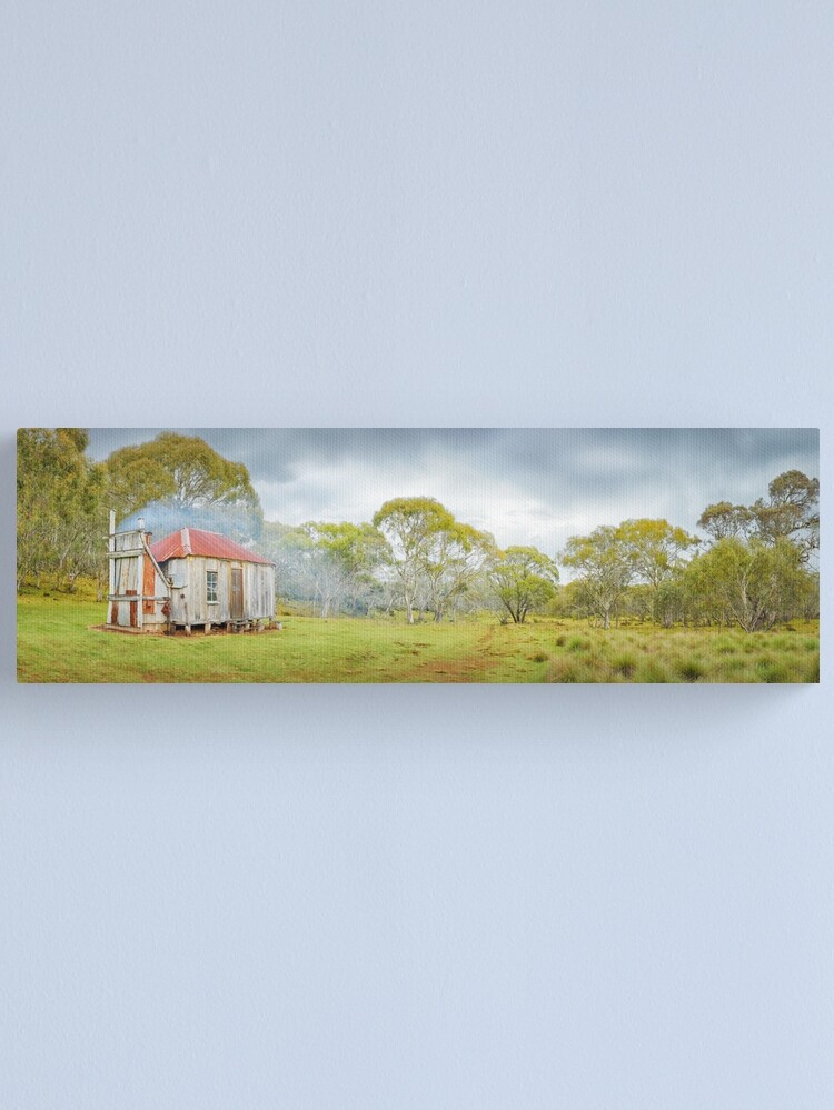 Thumbnail 1 of 3, Canvas Print, Witzes Hut, Kosciuszko, New South Wales, Australia designed and sold by Chockstone.
