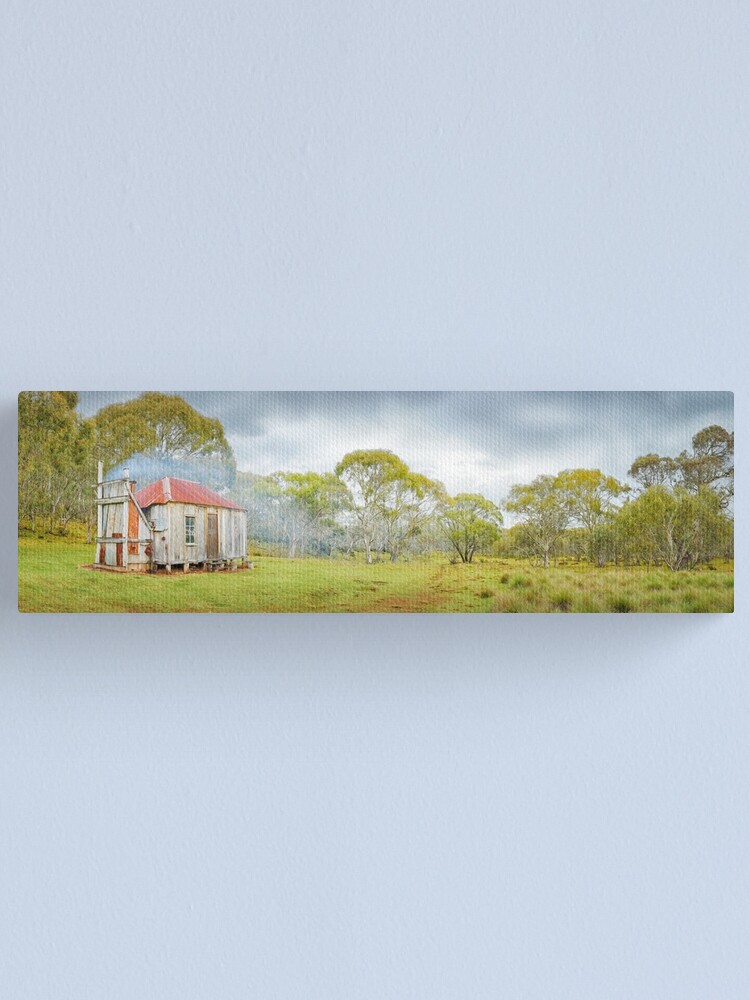 Thumbnail 1 of 3, Canvas Print, Witzes Hut, Kosciuszko, New South Wales, Australia designed and sold by Chockstone.
