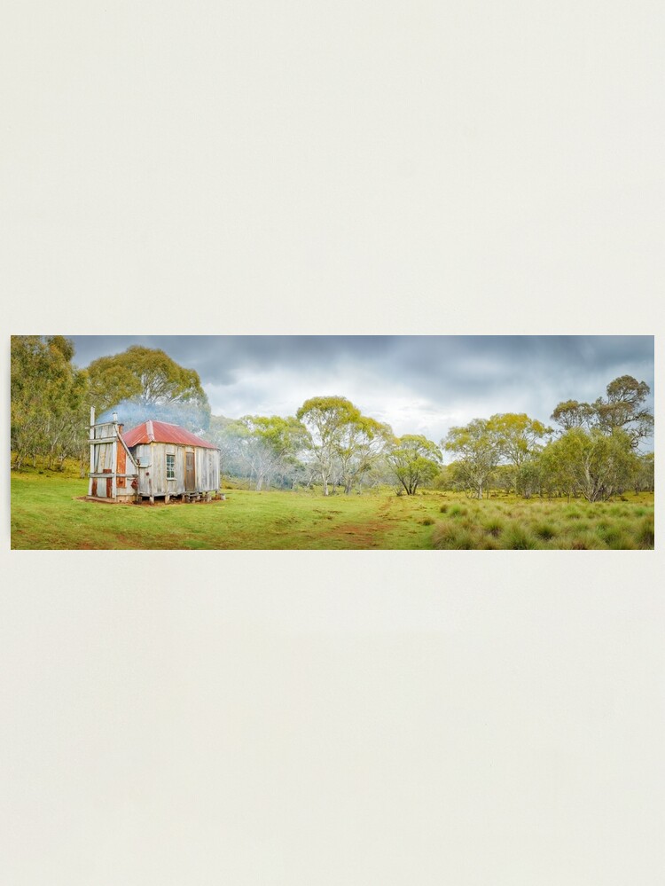 Thumbnail 1 of 3, Photographic Print, Witzes Hut, Kosciuszko, New South Wales, Australia designed and sold by Chockstone.