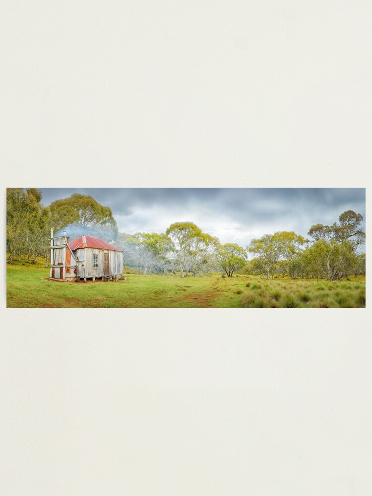 Thumbnail 1 of 3, Photographic Print, Witzes Hut, Kosciuszko, New South Wales, Australia designed and sold by Chockstone.