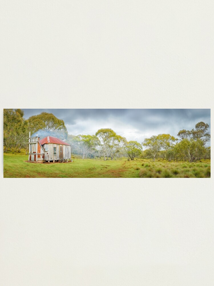 Thumbnail 1 of 3, Photographic Print, Witzes Hut, Kosciuszko, New South Wales, Australia designed and sold by Chockstone.