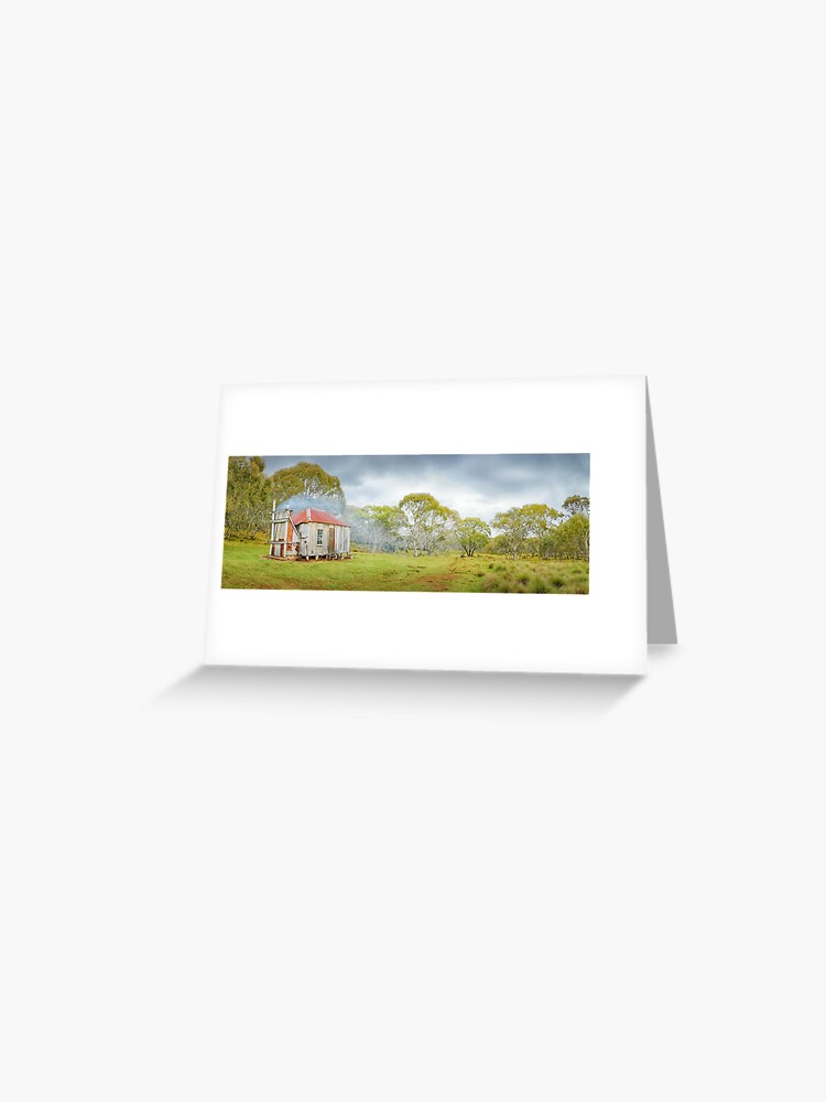 Thumbnail 1 of 2, Greeting Card, Witzes Hut, Kosciuszko, New South Wales, Australia designed and sold by Chockstone.