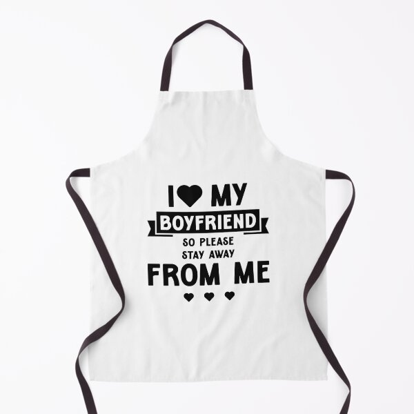 Item preview, I Love My Boyfriend So Please Stay Away From Me - Boyfriend Funny Gift designed and sold by DiogoCalheiros.