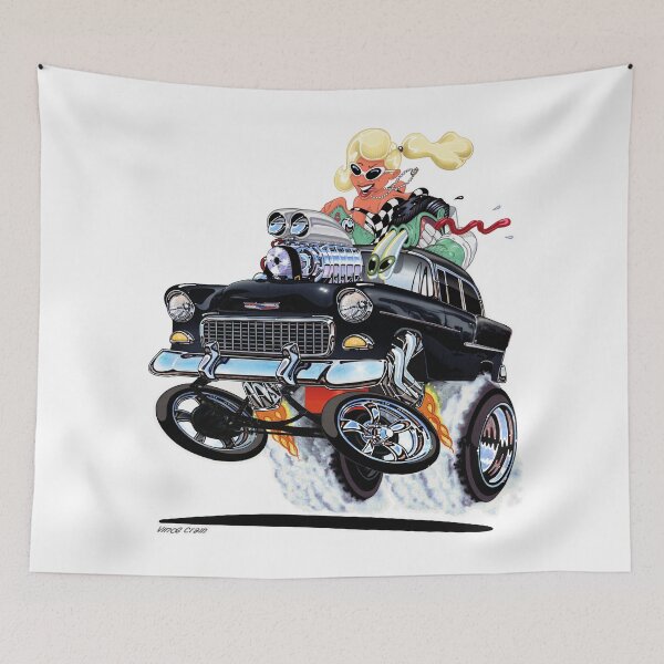 Artikelvorschau, Vince Crains HIGH FIVE'n Black 1955 Gasser entworfen und verkauft von vincecrain.