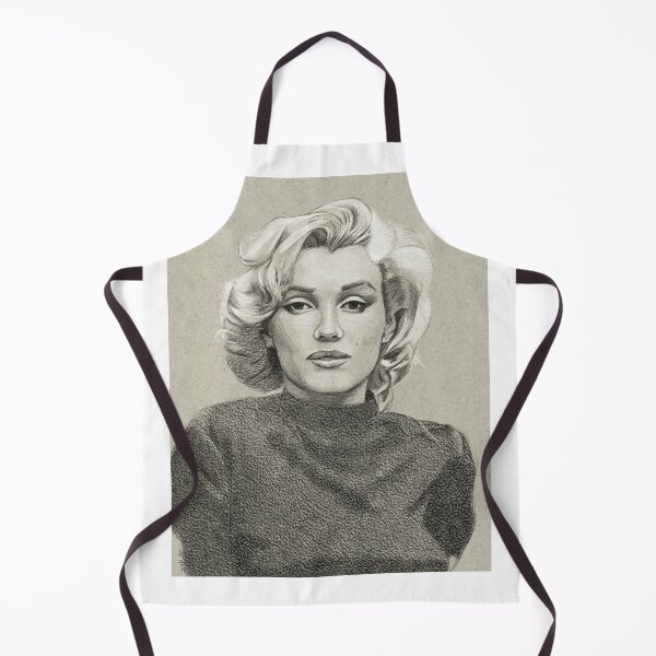 Artikelvorschau, Porträtzeichnung von Marilyn Monroe entworfen und verkauft von Ian Oz.