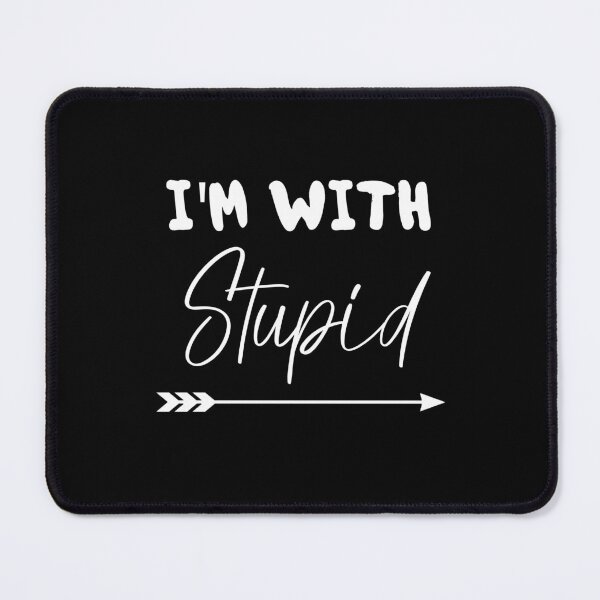 Item preview, Im With Stupid cute couples matching designed and sold by everything4eva.