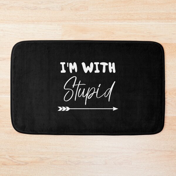 Item preview, Im With Stupid cute couples matching designed and sold by everything4eva.