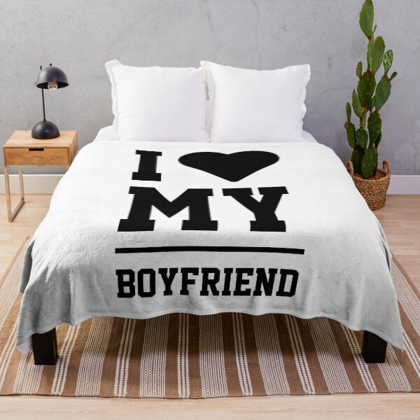 Item preview, I Love My Boyfriend - Boyfriend Funny Gift designed and sold by DiogoCalheiros.