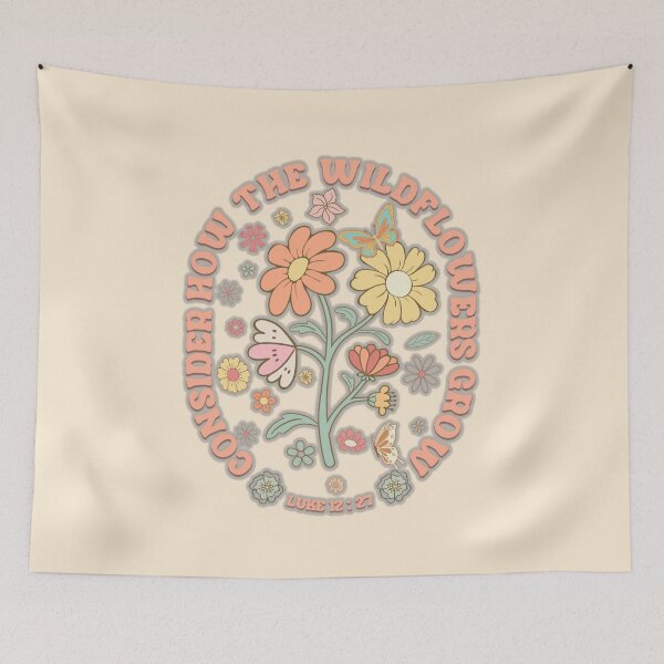 Item preview, Luke 12:27 designed and sold by Sangria-Bloom.
