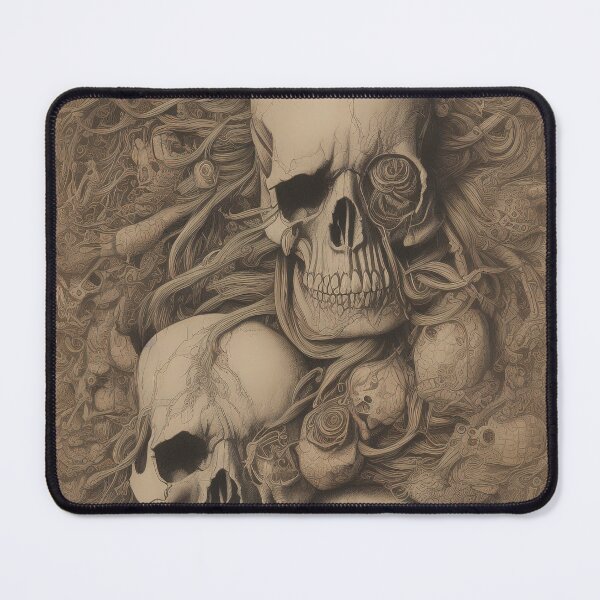 Item preview, Macabre Skulls designed and sold by SinisterScribs.