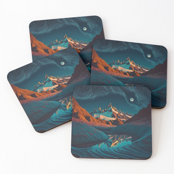 Item preview, Patagonia at night designed and sold by Cheese Design Studio.