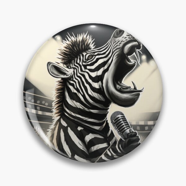 Item preview, Copy of Zebra Rockera: the must-have for all rock lovers designed and sold by BeerBot.